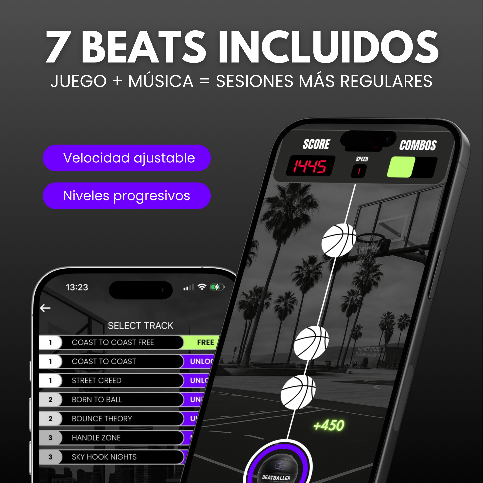 BEATBALLER® — Una pelota. Una aplicación. Habilidades.