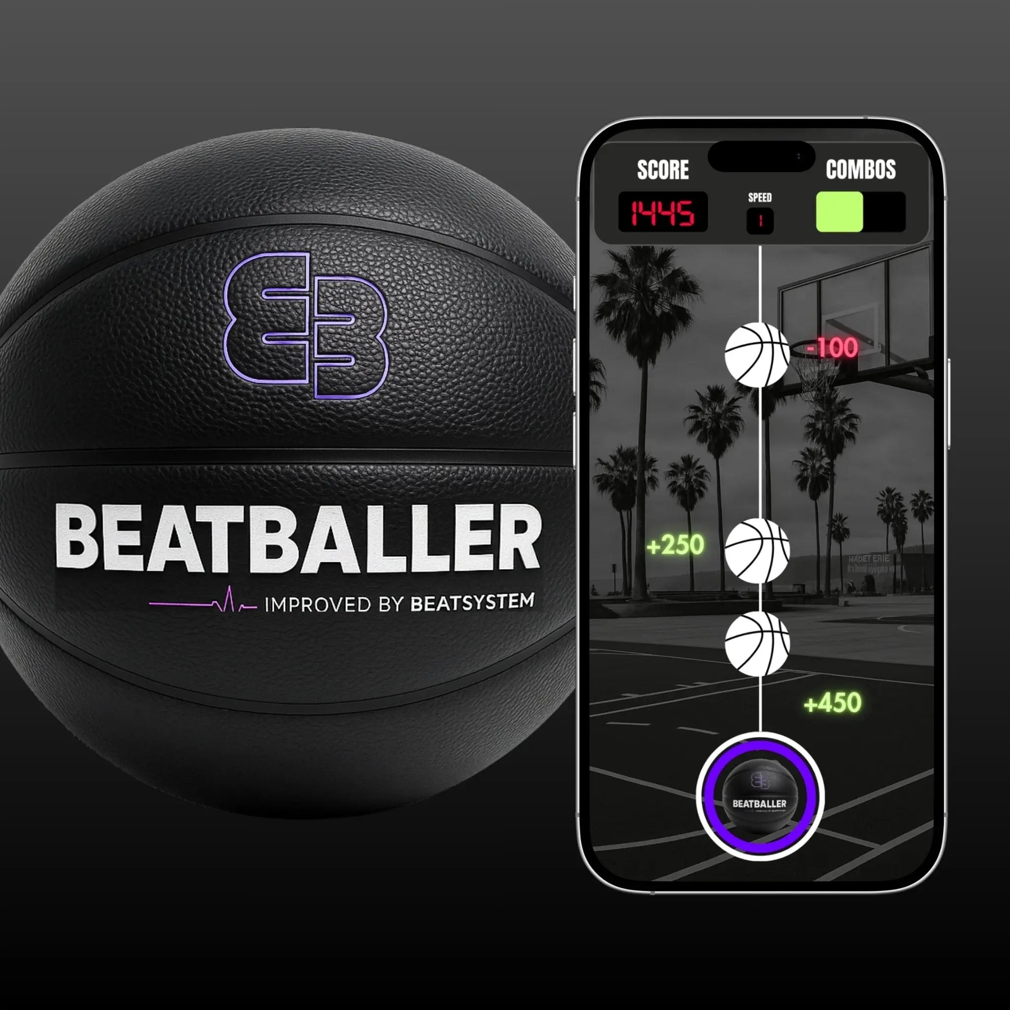 Progresse 2X plus vite | BEATBALL® + App Beatballer® BEATBALLER