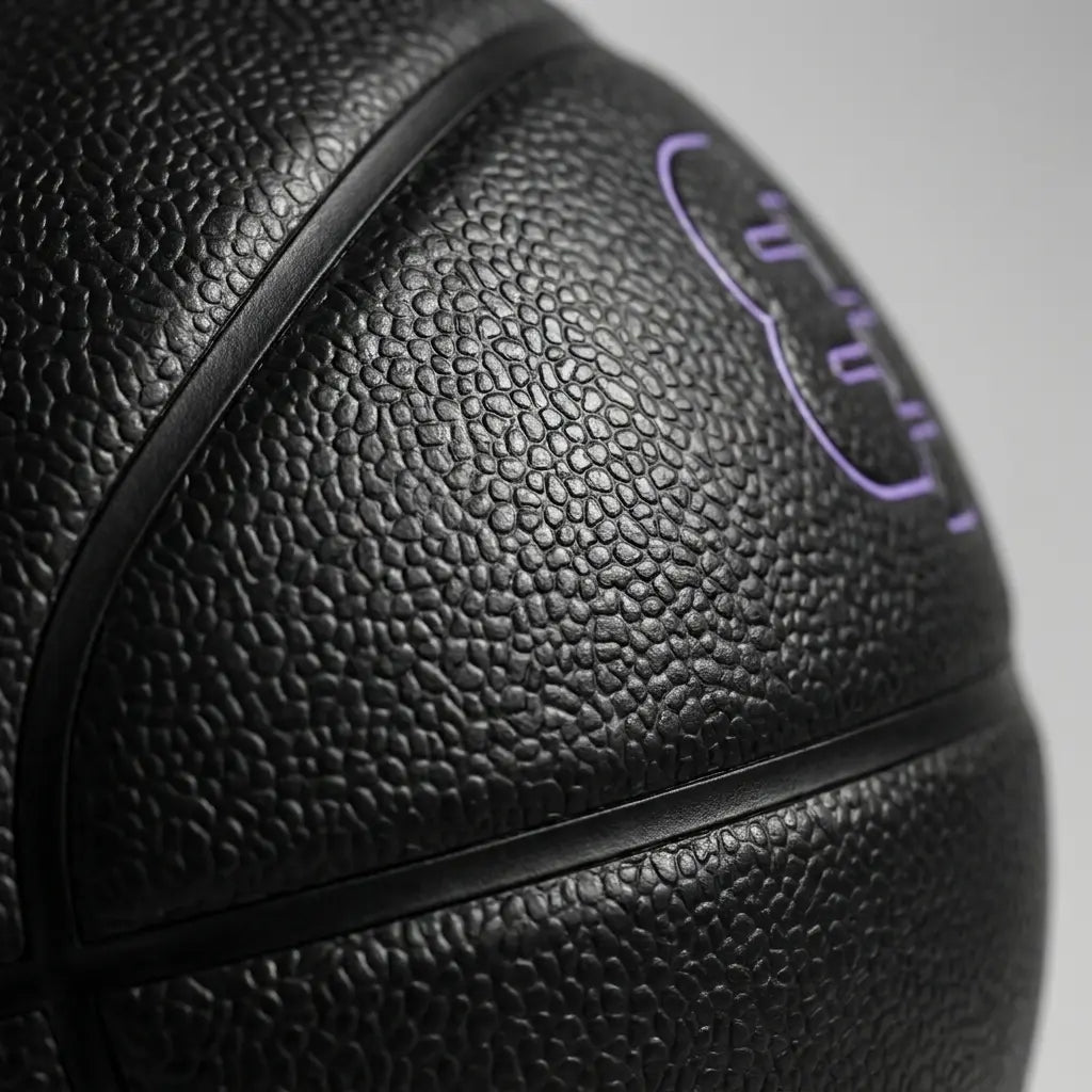 Détail de la texture adhérente du Beatball® Grip+ pour améliorer le contrôle du ballon au dribble