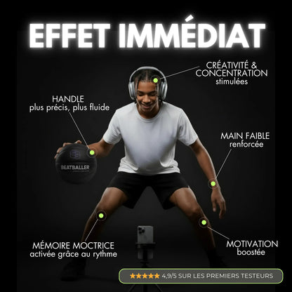 BEATBALLER® TRAINING PACK | Beatball® + App d’entraînement rythmique (sans capteur) BEATBALLER