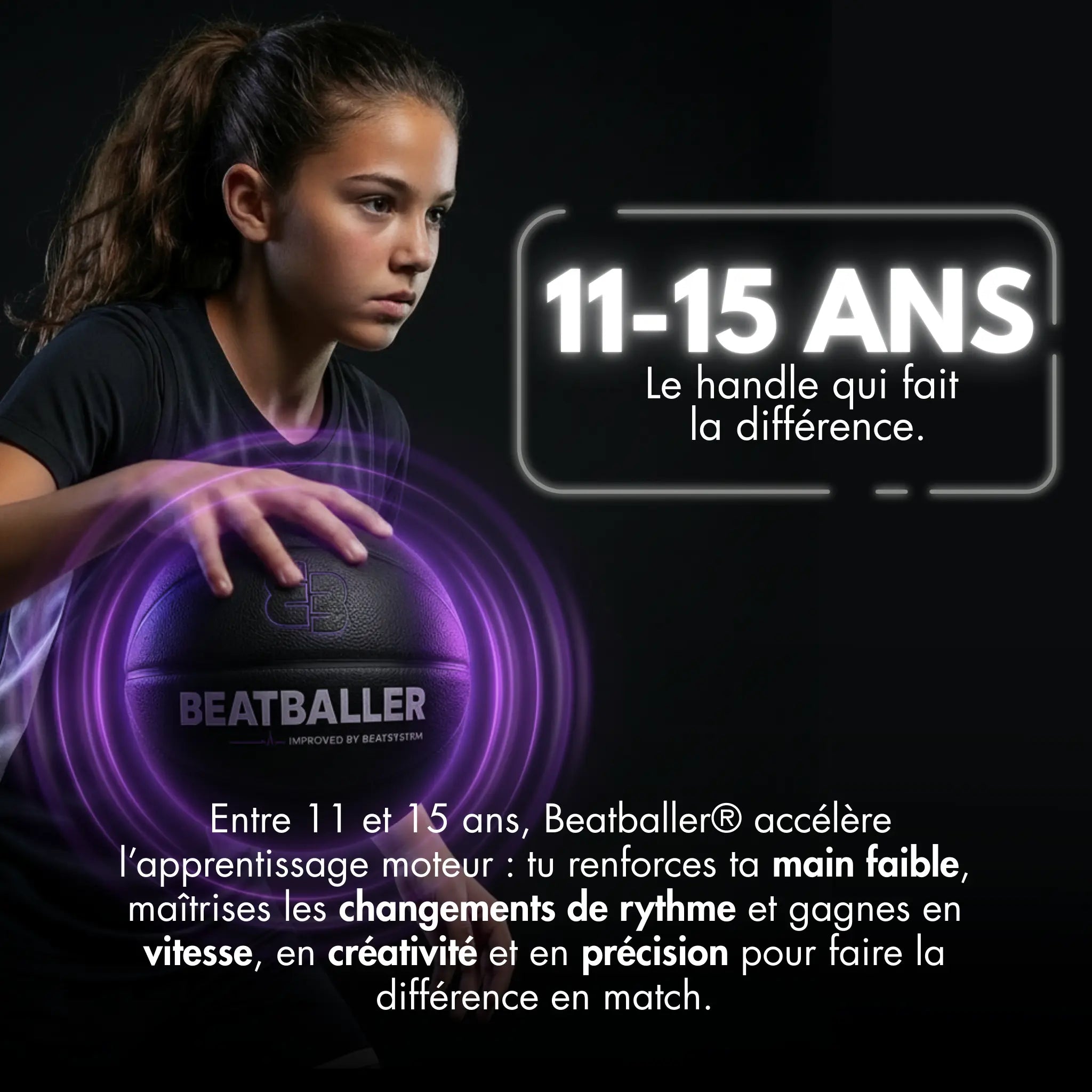 BEATBALLER® TRAINING PACK | Beatball® + App d’entraînement rythmique (sans capteur) BEATBALLER