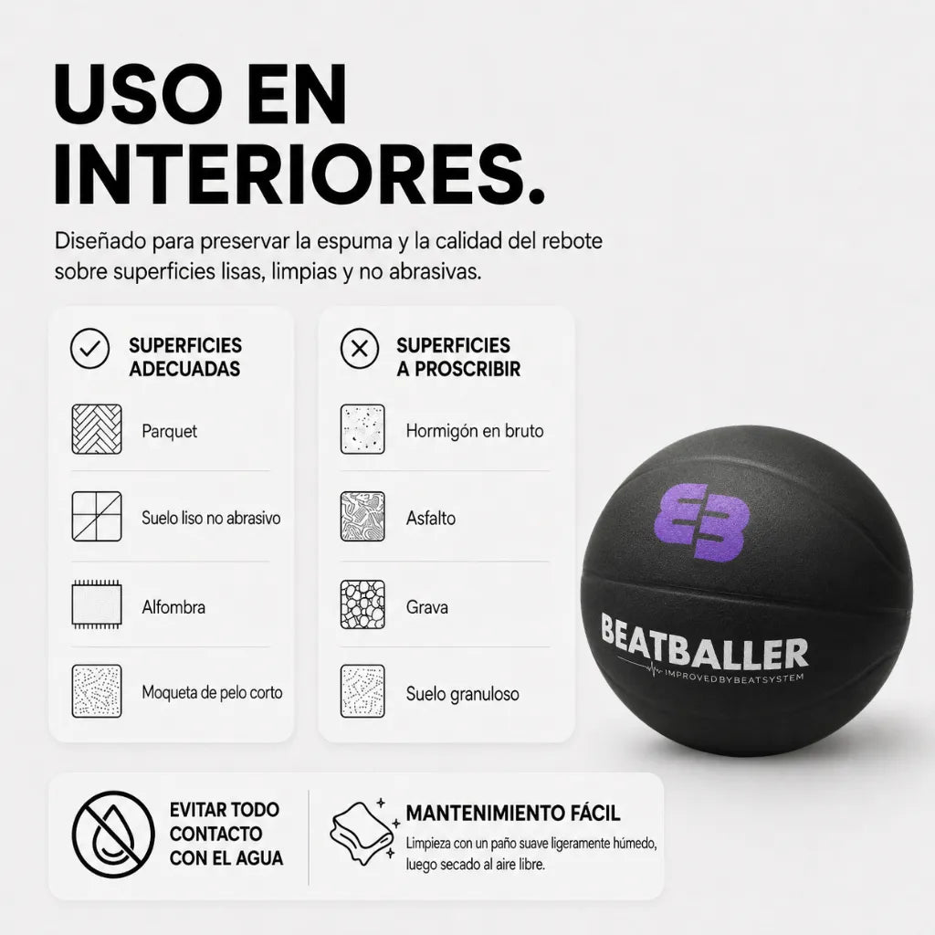 Silent Beatball® | El drible real, sin el ruido