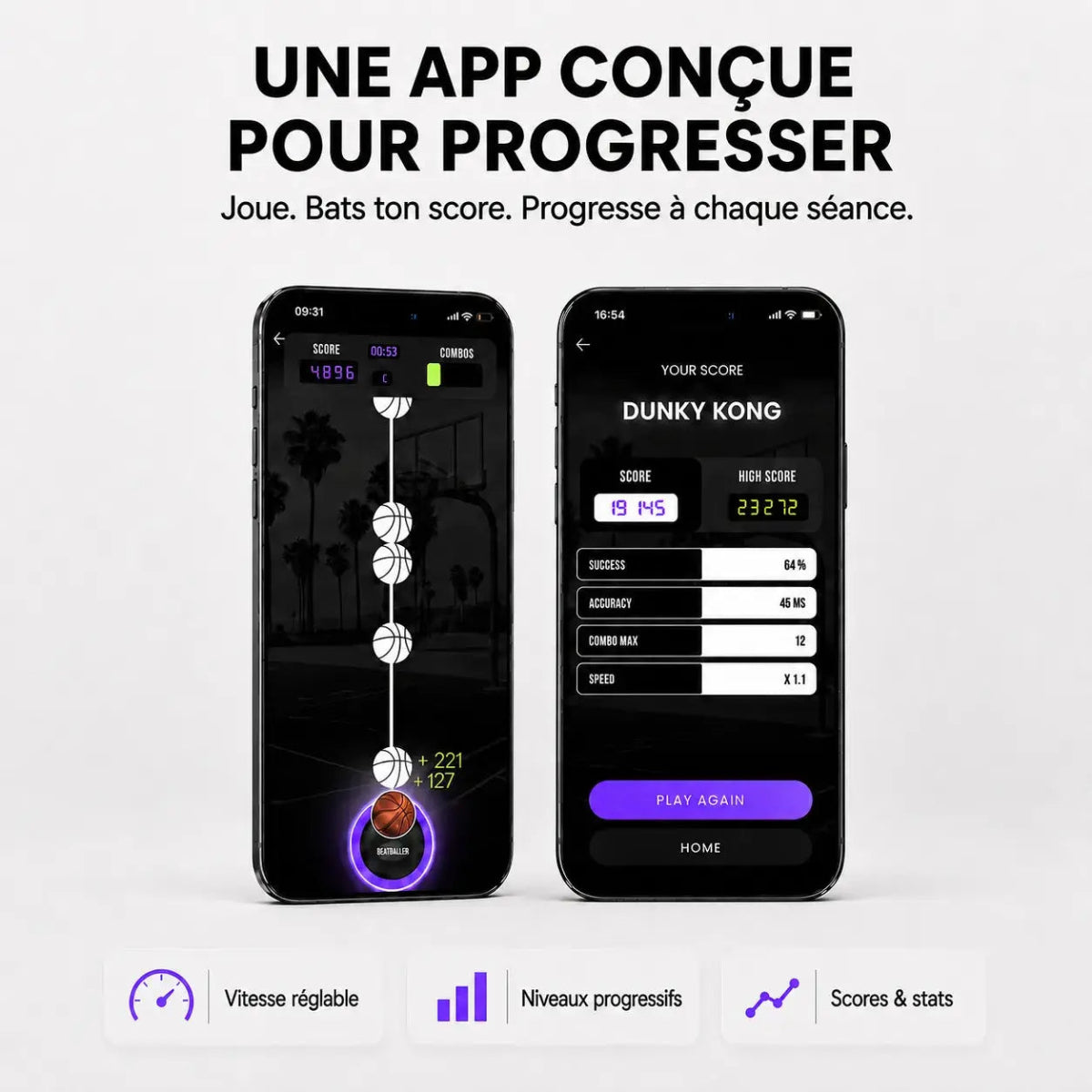 Application Beatballer concue pour progresser au dribble
