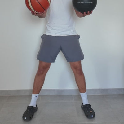 Comparatif du rebond et du niveau sonore entre un ballon de basket classique et le Silent Beatball®